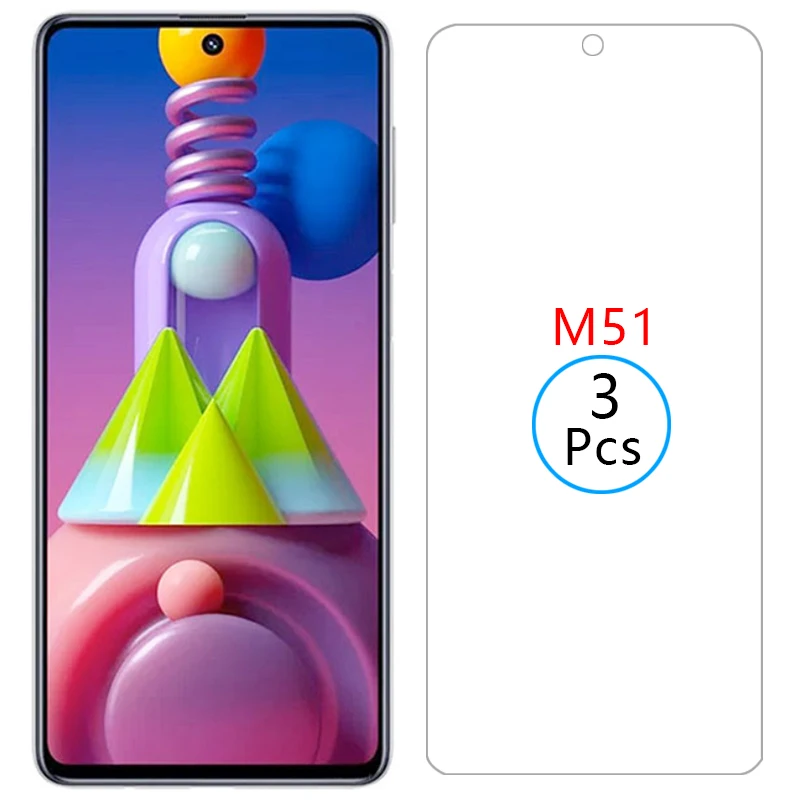 

tempered glass for samsung m51 protective glass screen protector on galaxy m 51 51m n51 film samsun samsumg samsungm51 galaxym51