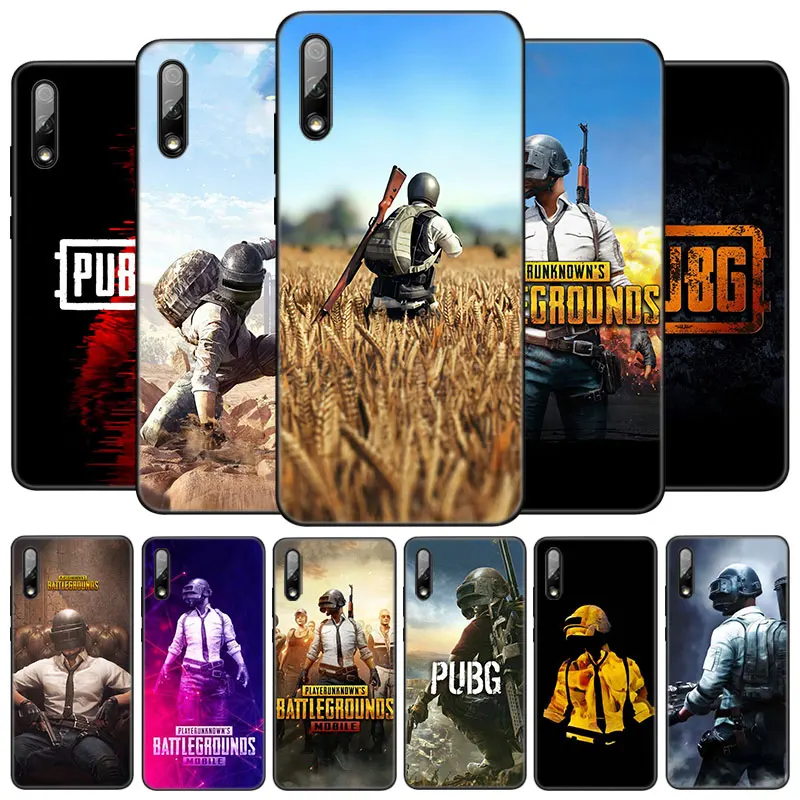 

Чехол с игрой Pubg для Huawei Honor 10X Lite 7A 7S 8A 8S 8C 8X 9A 9C 10i 20i 30i 20S 20E 9X Pro 10 8 Lite, мягкий черный чехол из ТПУ