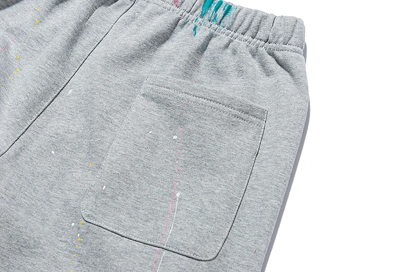 Спортивные штаны для мужчин и женщин 100% хлопок джоггеры с принтом граффити