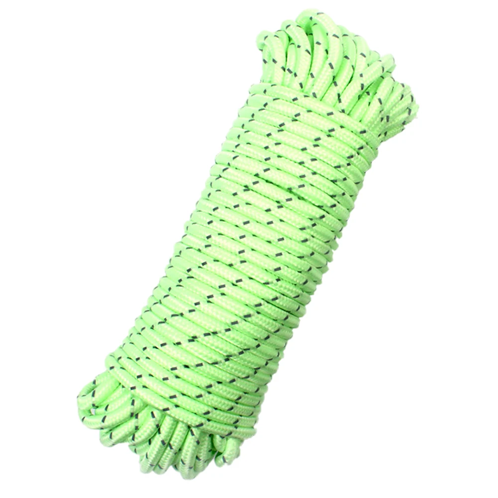 

Reflective Cord Paracord Cord Windbreak Tent Rope Pull Cord 20M Guide Rope For Outdoor Camping Equipment Multifunction Corda