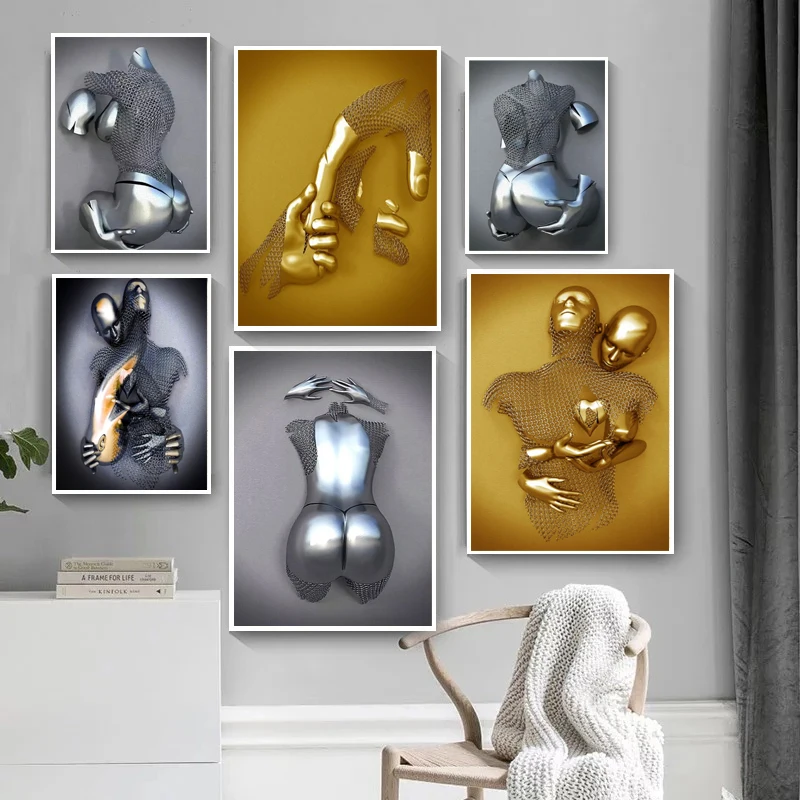 Абстрактная прямоугольная стальная проволока Железный человек абстрактная