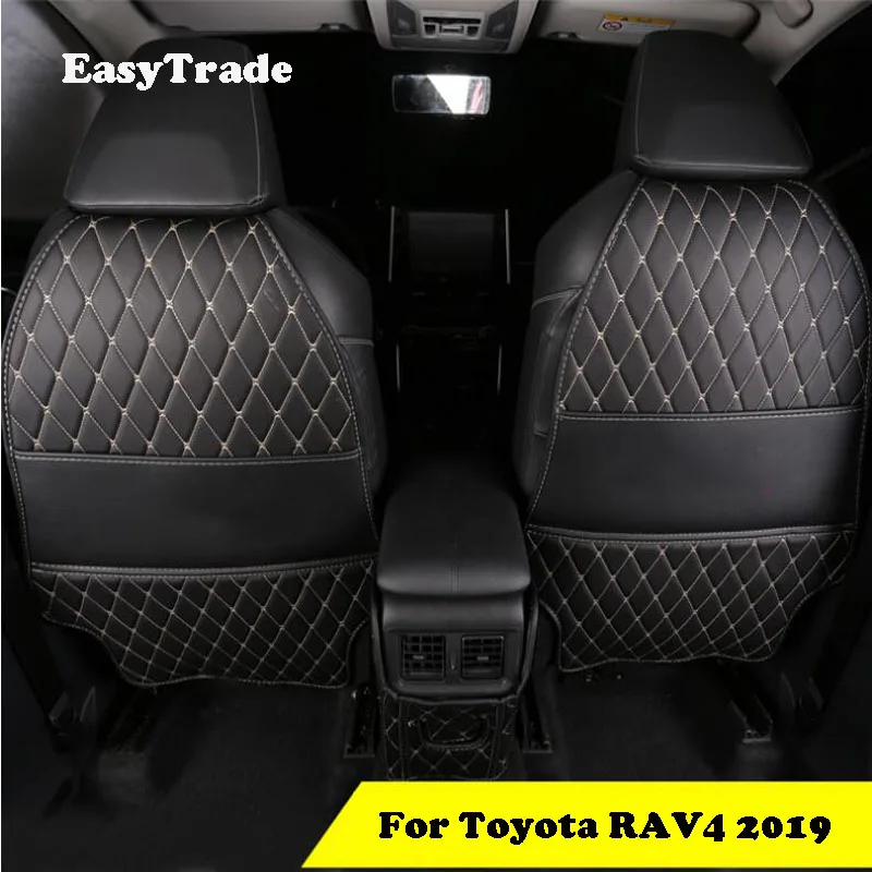 Кожаный защитный чехол на заднее сиденье автомобиля противоударные коврики