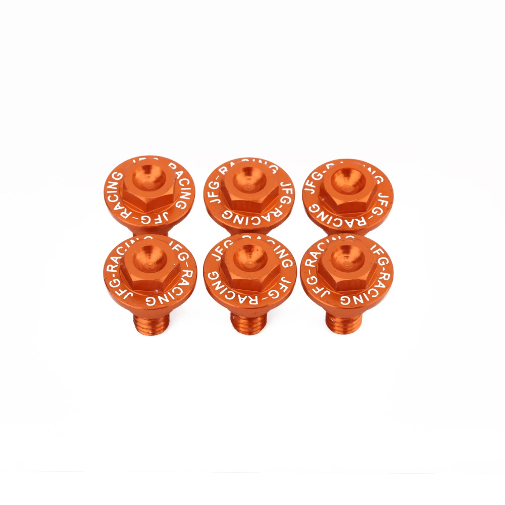 Motorcycle Fork Guard Front Rear Fender Number Plante Radiator Shrouds Bolts Screws For KTM SX XC EXC XCW 125 150 250 350 450 | Автомобили