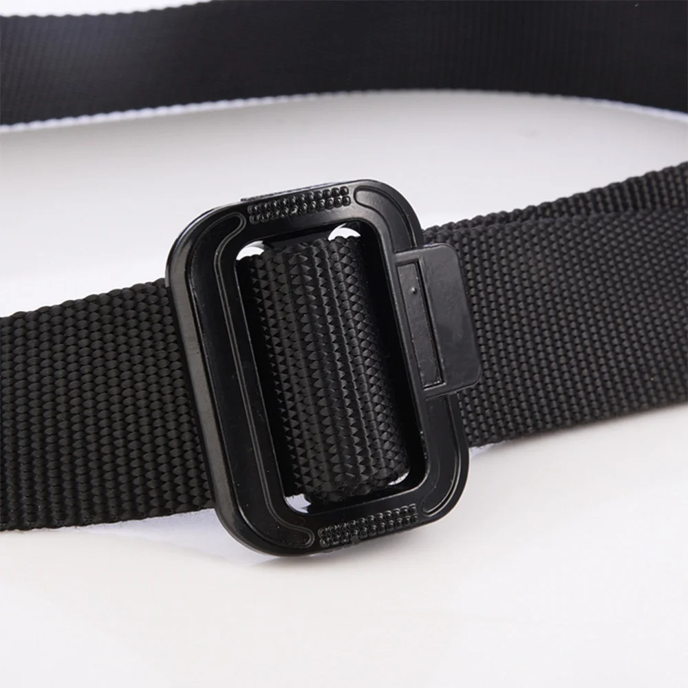 

Men's Outdoor Belt Buckle Belt 1.5 inch Sports Nylon Casual Belt Mountain Climbing Belt (Green)