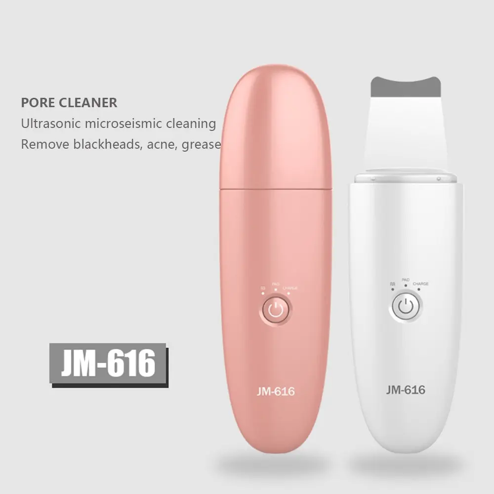 Ultrasonic Deep Face Cleaning Machine Skin Scrubber Remove Dirt Blackhead Reduce Wrinkles Spots Facial Whitening Peeling Devices