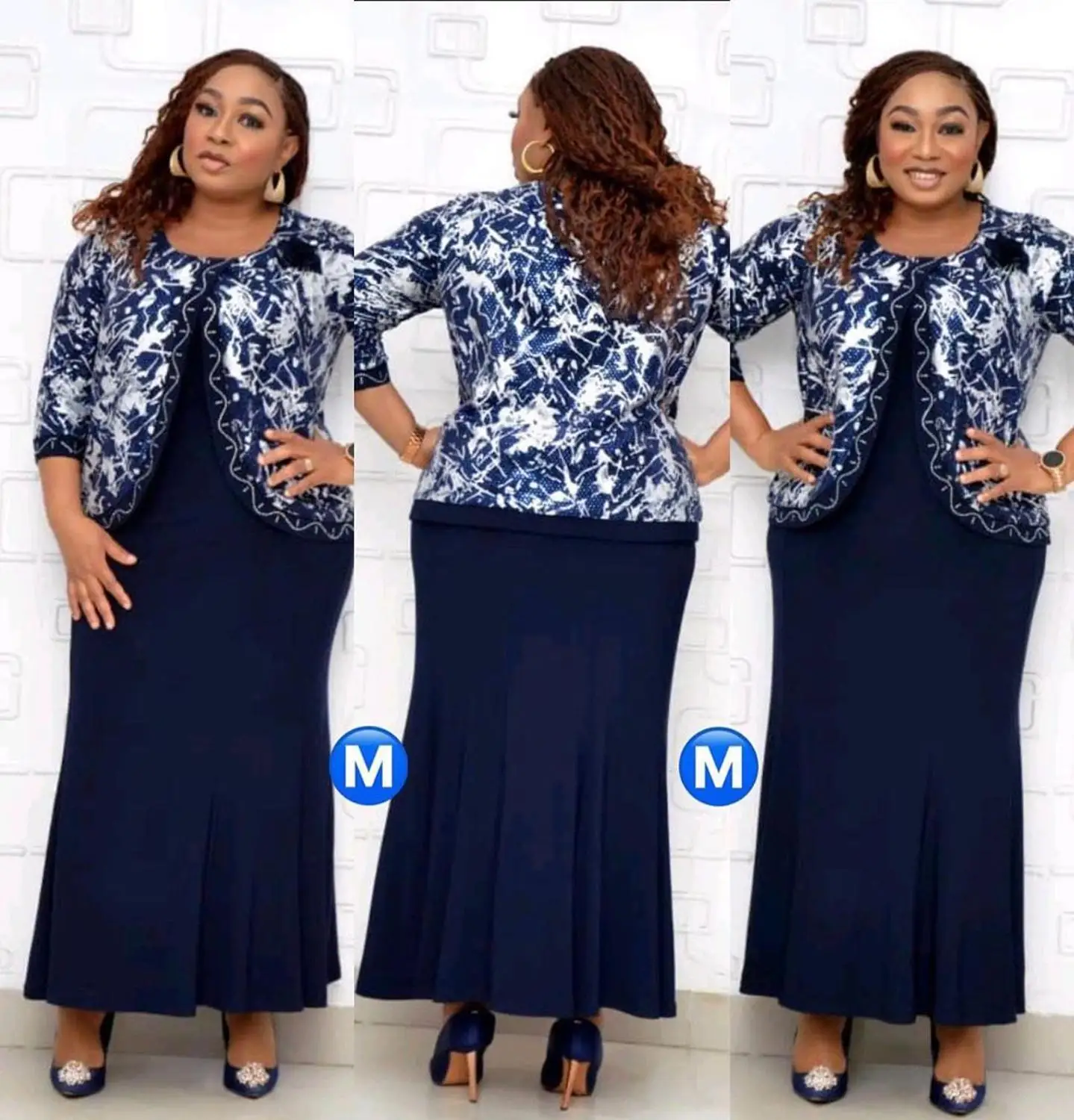 2020 Новое поступление осеннее элегантное модное платье в африканском стиле для