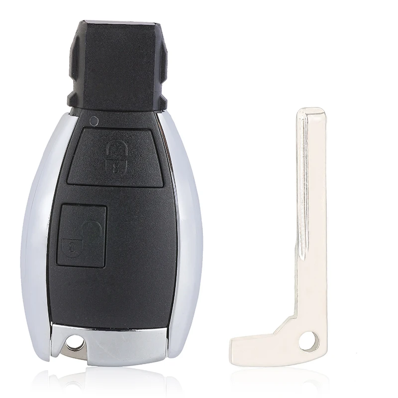 

KEYECU Modified Smart Remote Control Car Key With 2 / 3 Buttons & 433MHz - FOB for Mercedes Benz B C E ML S CLK CL, IYZ 3312
