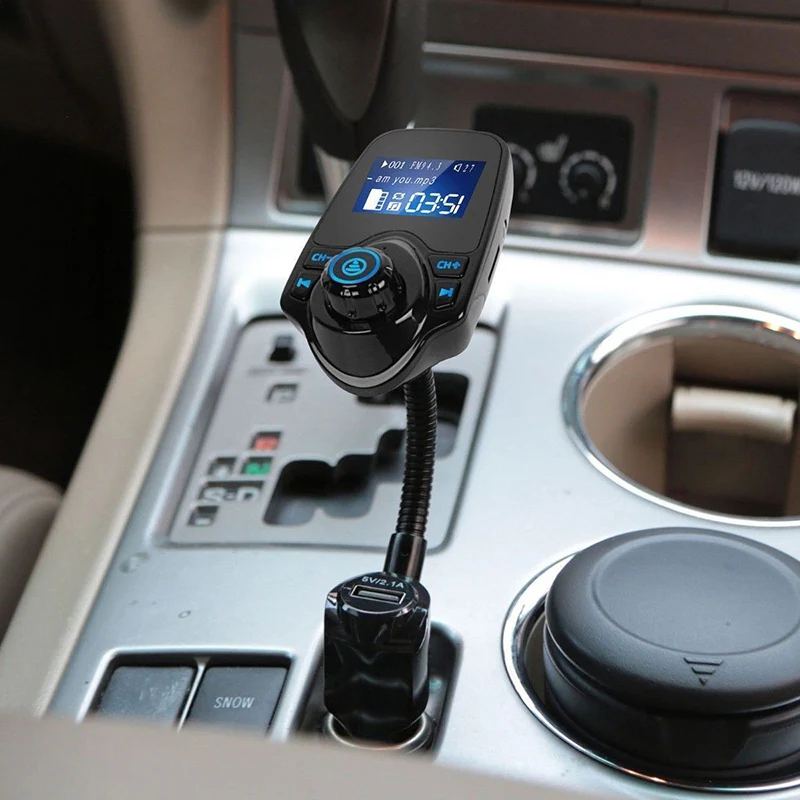 Автомобильное зарядное устройство USB адаптер для автомобильного прикуривателя Зарядное устройство s беспроводной автомобильный Bluetooth fm-передатчик MP3 радио адаптер автомобильный комплект