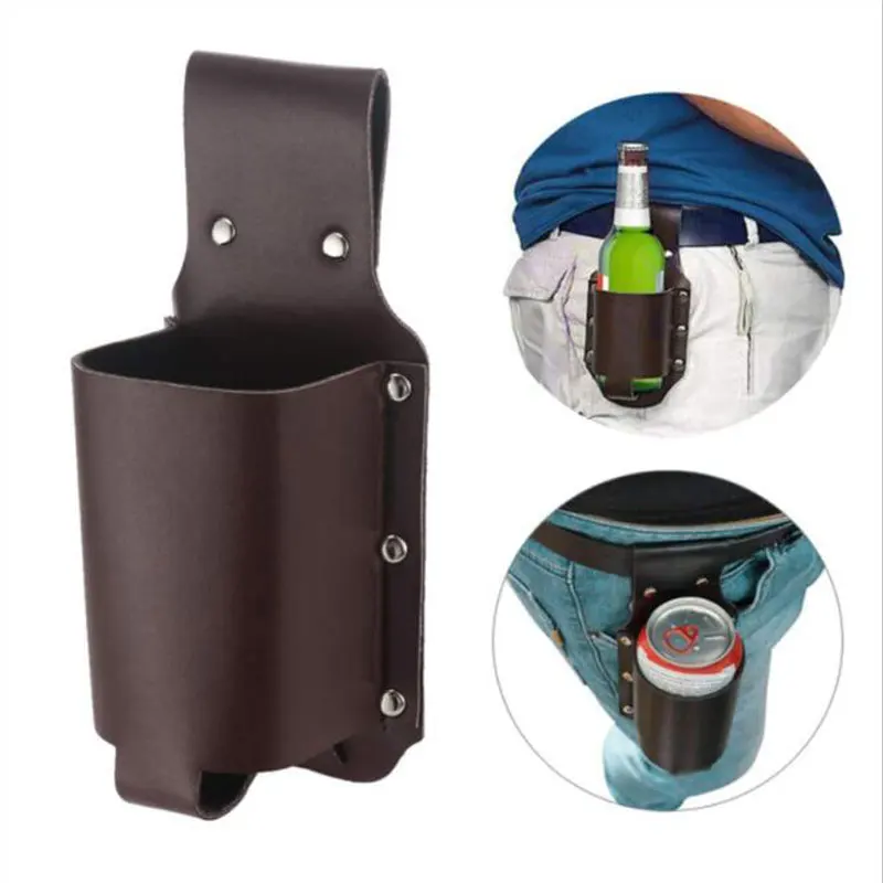 

Новинка 1 шт. кобура портативная поясная сумка для бутылок пива удобные бутылки для вина держатель для напитков