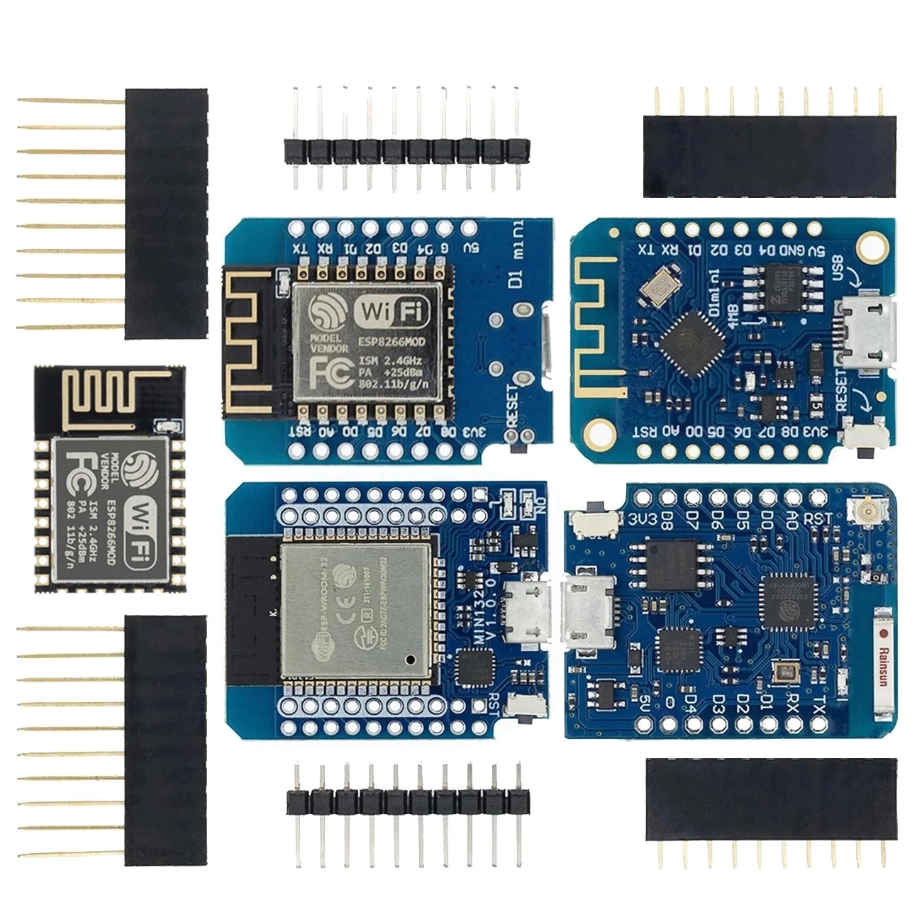 Плата WeMos D1 Mini Pro V3.0 NodeMcu 4 Мб/16 Мб байт плата разработки Wi-Fi Интернет для вещей ESP8266