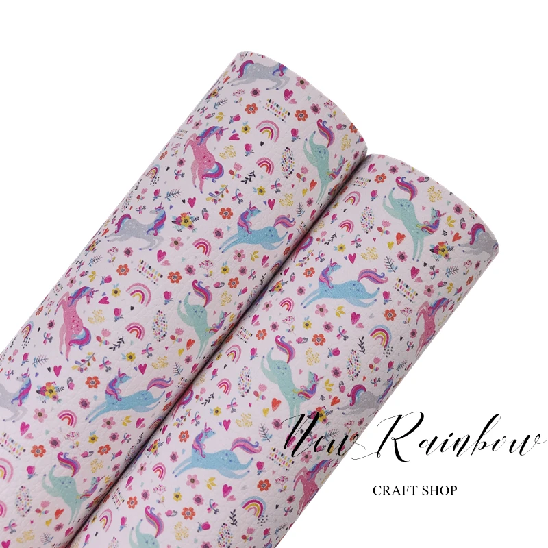 Простыня детская из искусственной кожи с принтом единорога 30x22 см - купить по