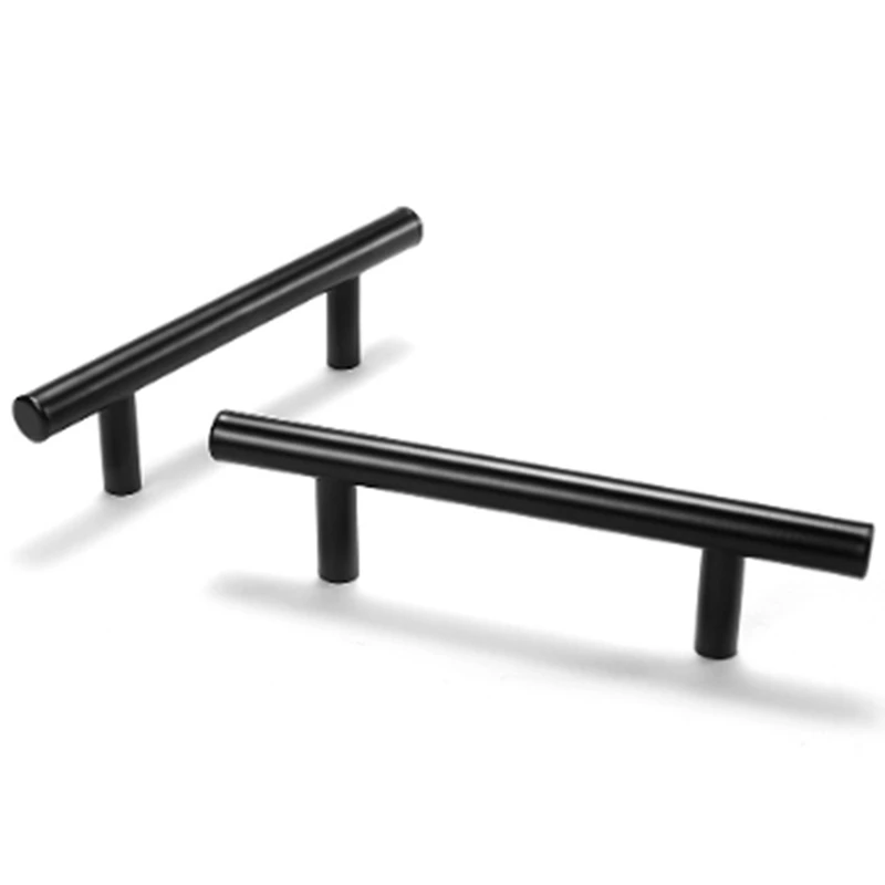 

Hot Sale 20Pcs Kitchen Door Handles Cabinet Square Handles Drawer Knobs Stainless Steel Wardrobe Door Pulls Furniture Hardware A