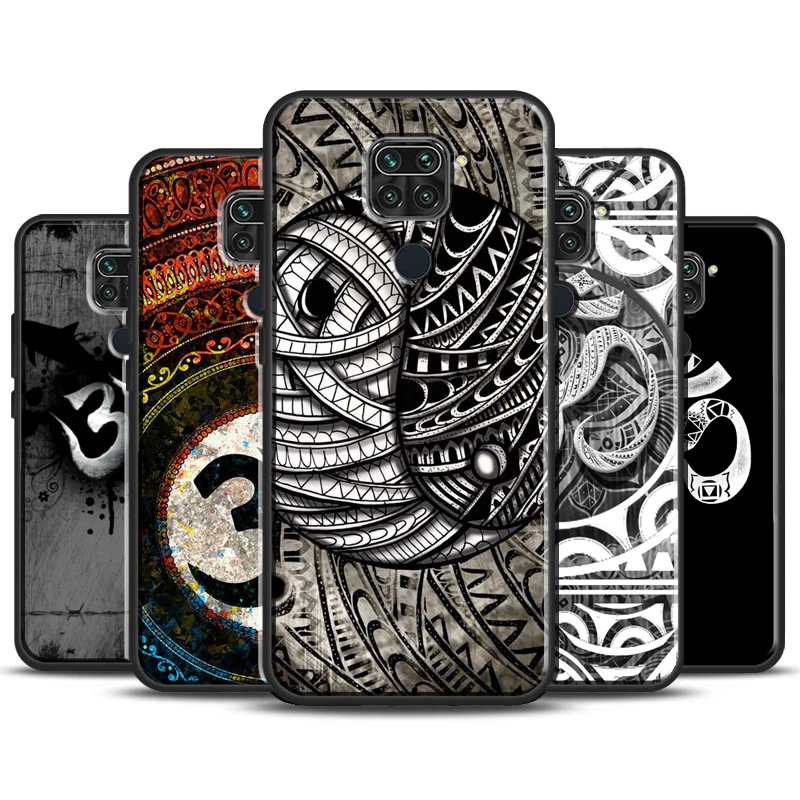 Чехол для телефона Aum om Namaste Symbol Zen Yoga Xiaomi Redmi Note 10 9 Pro 9S 8T 8 чехол 9C 9A 8A 9T K40 | Мобильные