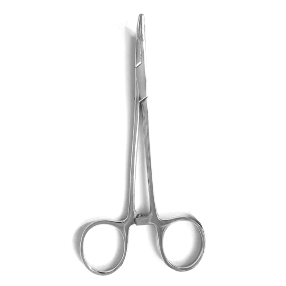 12.5cm 14cm Forceps Epilation Tools Fish Locking Pliers Tackle Curved Tip Straight Clamps Fishing Scissor Line Cutter | Спорт и