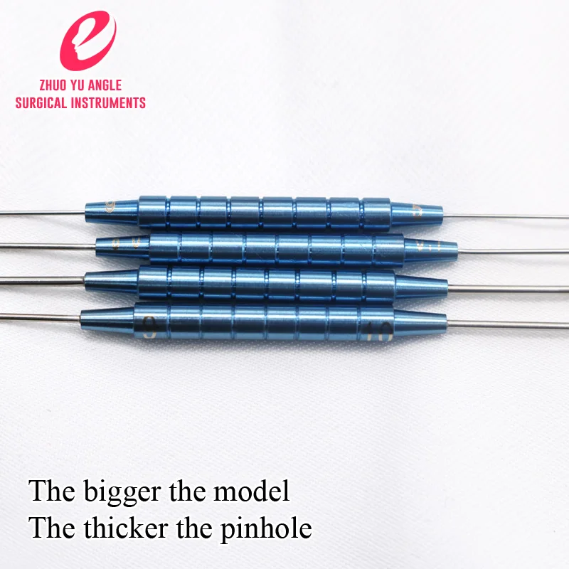 Офтальмологический зонд лактимального канала микрохирургический инструмент с