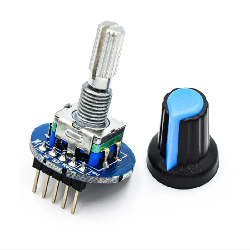 Модуль роторного датчика Arduino 5 В потенциометр с вращающимся звуком и датчиком