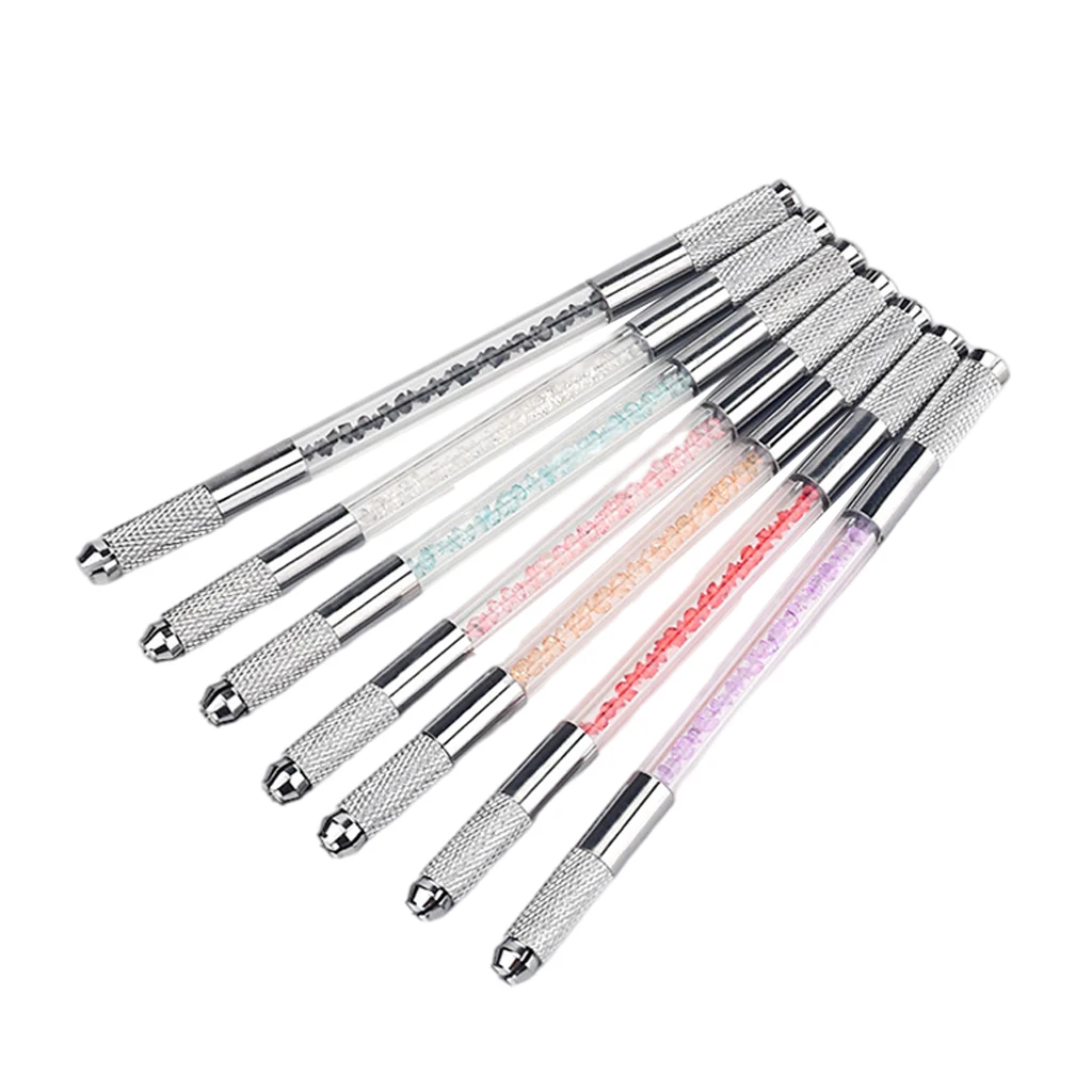 

Double Head Microblading Pen Manual Tattoo Machine Permanent Makeup Eyebrow Lips Pencil