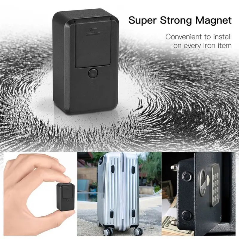 

GF-19 Mini Portable GPS Car Vehicle Magnetic Tracer Free Installation GPS Tracking Locator Personal Tracking Object Anti Lost