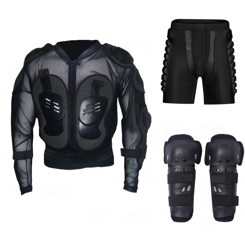 Мужская мотоциклетная куртка бронированная защита для тела с защитой шеи|Жилет