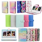 Мини-фотоальбом Fujifilm Instax Mini 11, 9, 8, 7s, 70, 90 LiPlay, 3 дюйма, 96 карманов, мгновенная запись с именем камеры держатель для карт