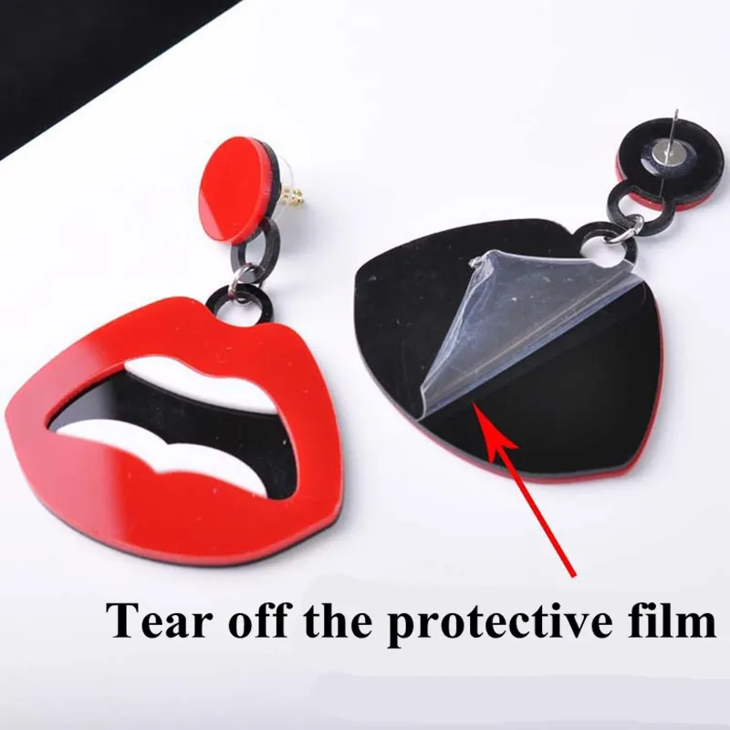 Женские сережки-подвески в стиле хип-хоп панковские геометрические длинные