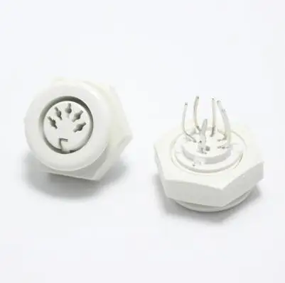 

2 шт. DIN 5P гнездовой кабельный разъем NinthQua