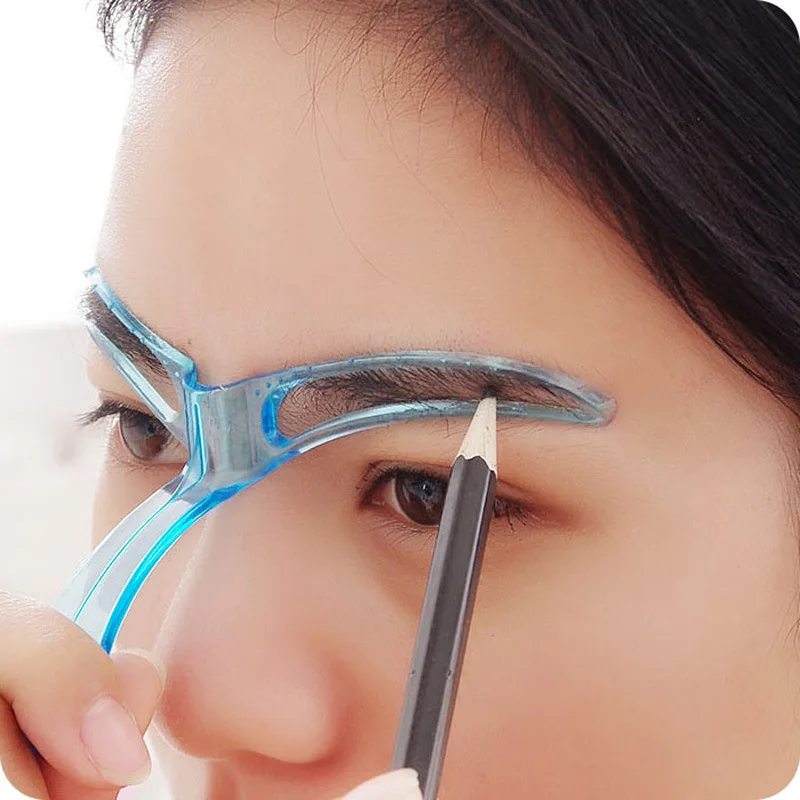 

10pcs DIY Professional Eyebrow Shaper Stencils Template Stereo Stencil Shaping Eye Brow Grooming 1pcs Makeup Tool