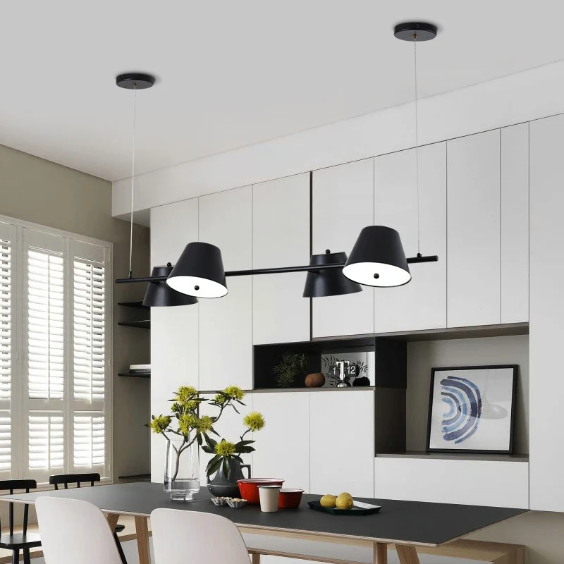 Современный Железный подвесной светильник Северной Европы креативный