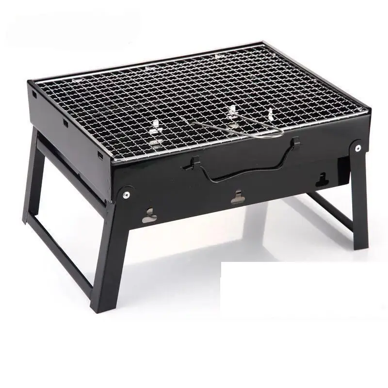 Thickened Folding Grill Grill For Outdoor Travel Portable Portable Grill For Home Self-service Charcoal Grill For Multiple peopi