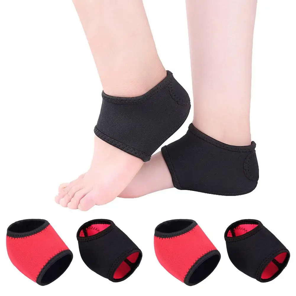 

Силиконовые защитные стельки для пяток, 2 шт., Увлажняющие гелевые тонкие носки для пяток без отверстий, потрескавшийся накопитель