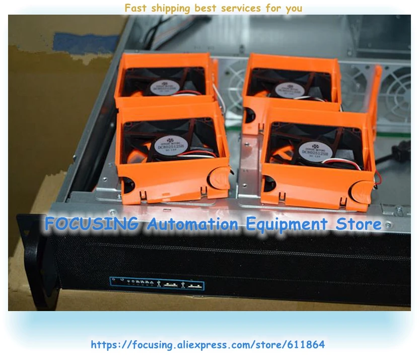 

2U Server Chassis 2u Industrial Control Cabinet Monitoring Box 430 x 88x 650mm 430 x 88x 550mm