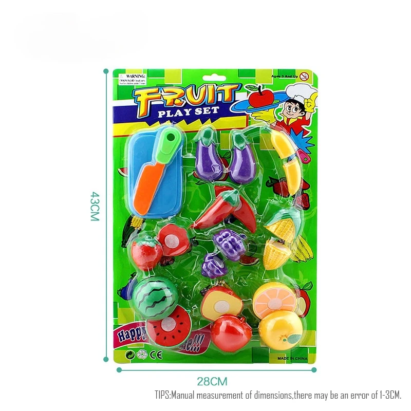 

Pretend Play Set Food Kids Kitchen Vegetable Cutting Fruit Ninjaaaii Simulation Miniature Food Education Toys Girls Toys Gift