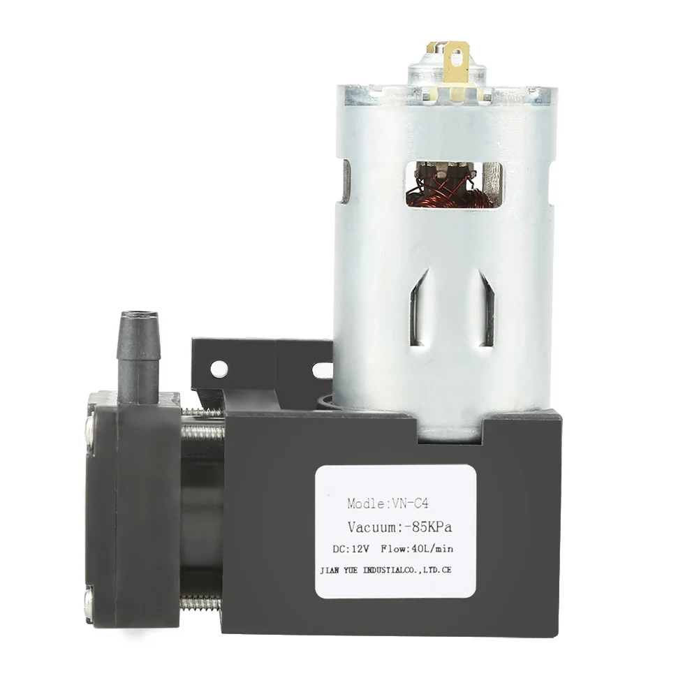 Компактный безмасляный вакуумный мини-насос 12 В постоянного тока 42 Вт 85 кПа