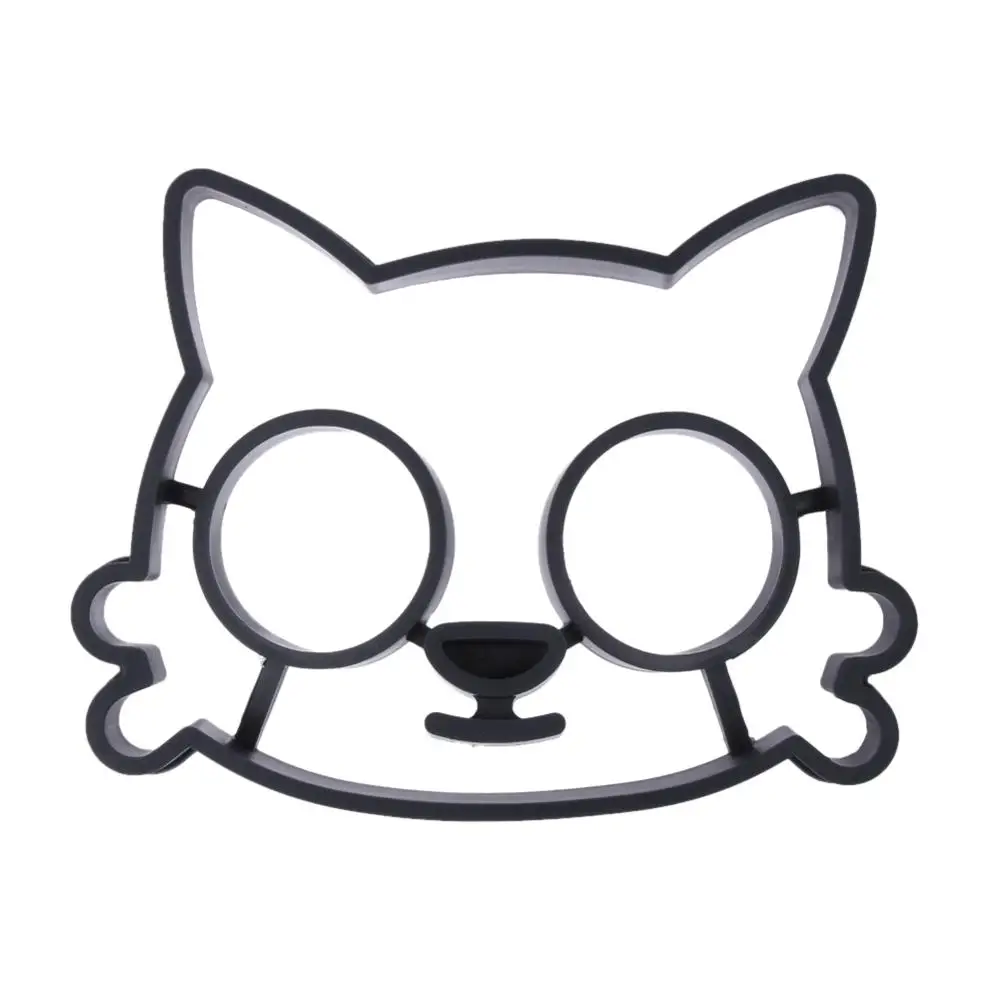 Силиконовые кошка толще силикагель формы для обжаривание яиц инструменты омлета