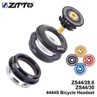 ZTTO MTB велосипедная гарнитура 4444S 44 мм ZS44 1-18 дюйма 28,6 мм прямая трубчатая вилка для горного шоссейного велосипеда Низкопрофильная полуинтегрированная рама
