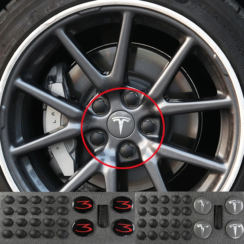 Центральная крышка автомобильного колеса для Tesla Model 3 S X ступицы декоративные