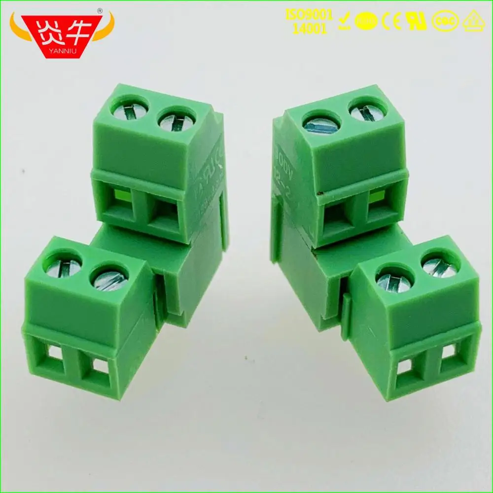 128A-3.5-2P KF128A 3,5 Американская классификация проводов 2р 3P PCB Универсальный винтовой Клеммник KF128HL DG381A 3,5 мм 2PIN 3PIN MKKDS 1/2-3,5-1751390 PHOENIX DEGSON KEFA - Цвет: 128A-3.5-2P