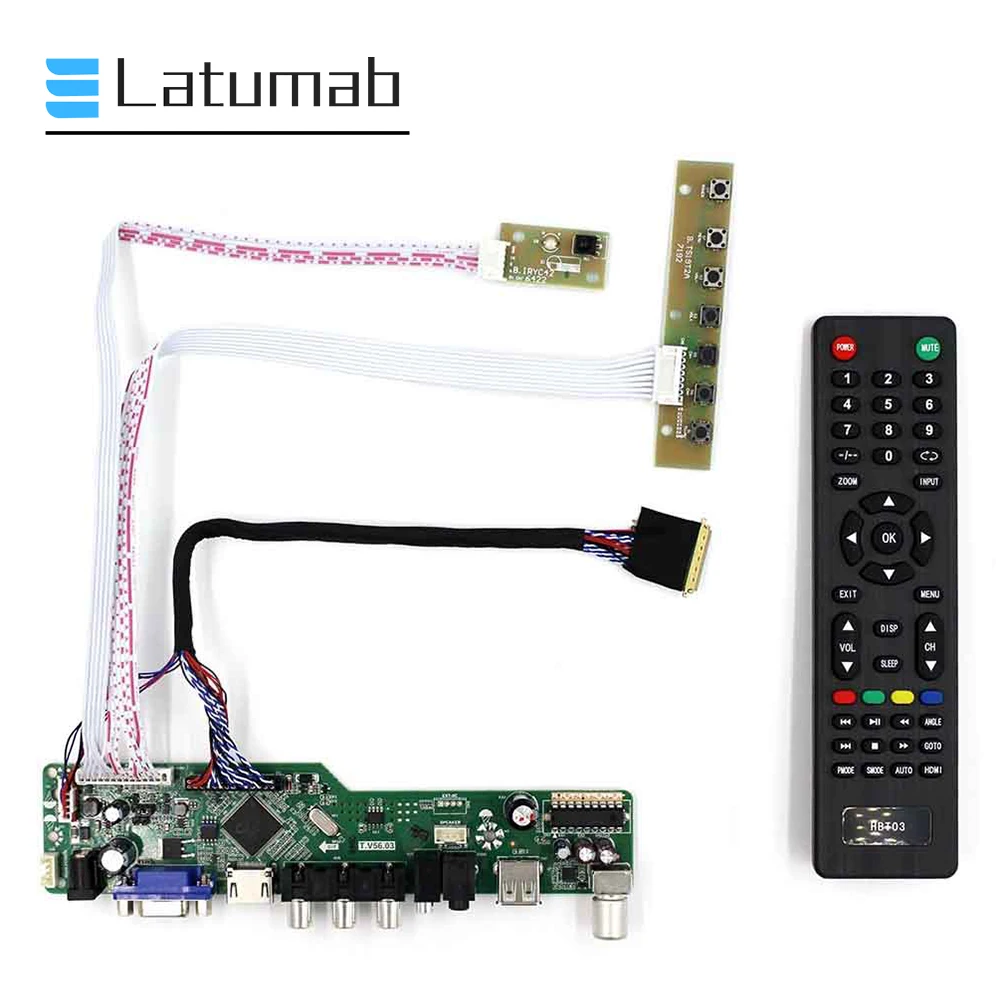 Комплект платы Latumab для HSD121PHW1-A01 / HSD121PHW1-A03/HSD121PHW1-B00 плата драйвера контроллера