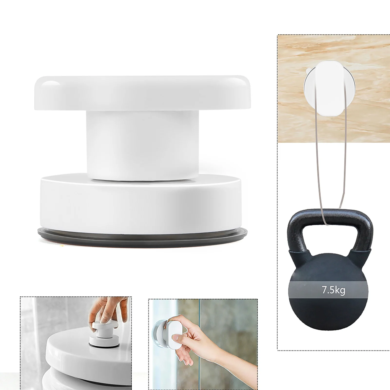 Адсорбирующая ручка с защитой от падения сильной нагрузкой стеклянное зеркало