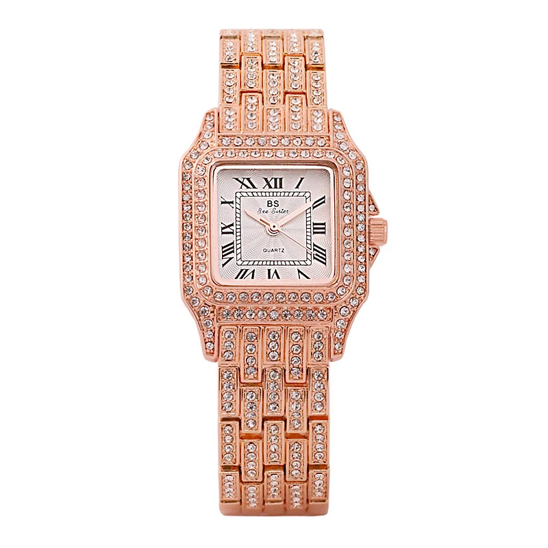 Часы наручные женские с магнитной застежкой водонепроницаемые из нержавеющей