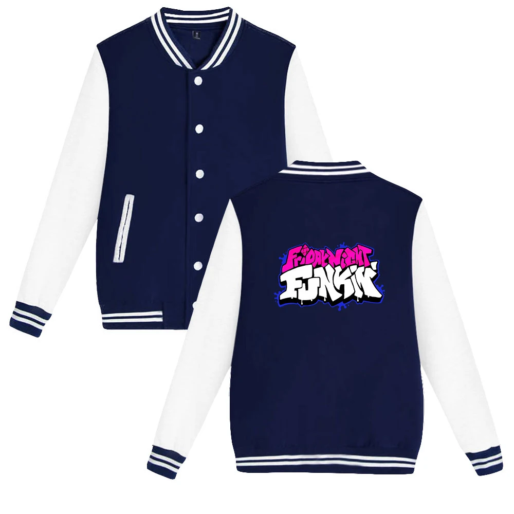 

Friday Night Funkin Tracksuit Baseball Jacket Sweatshirt Women Men's Jacket Harajuku coat Streetwear Fashion springClothes