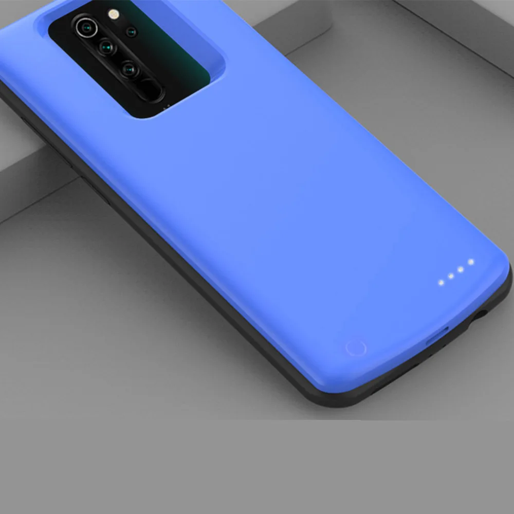 Чехол аккумулятор для Xiaomi Redmi Note 8 Pro 6500 мАч|Чехлы с аккумулятором| |