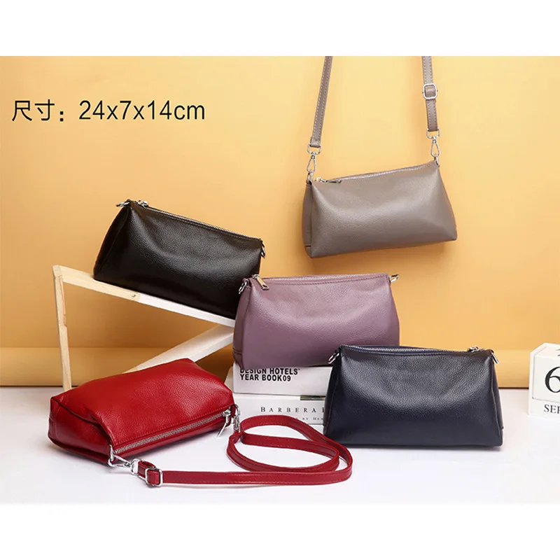 

Soft Genuine Leather Ladies Hand Bags Women's Bag Luxury Handbags Women Bags Designer Shoulder Bag Woman Handbag Bolsa Feminina