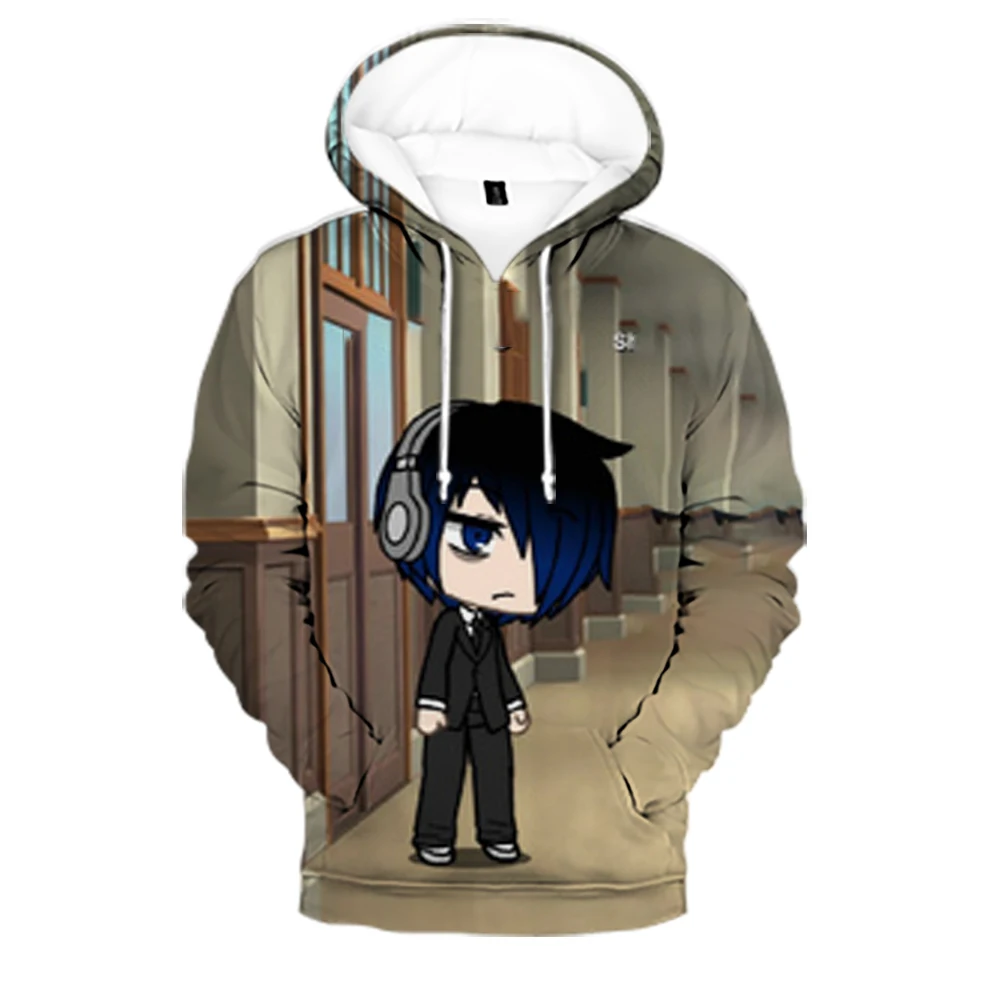 

2021 springNew hoodie Gacha Life 3D Printed Hoodies Men/Women's Fashion Streetwear kids Hoodie Casual teen Pullover Sweatshirts