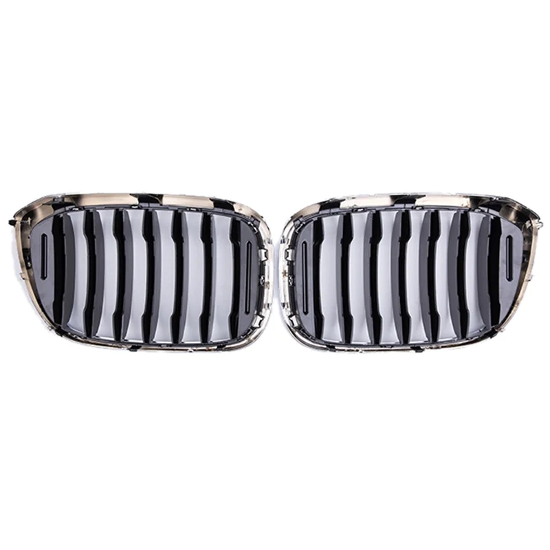 Автомобильный передний гриль в виде почек новый для-BMW X4 G02 Однолинейный 1 планка