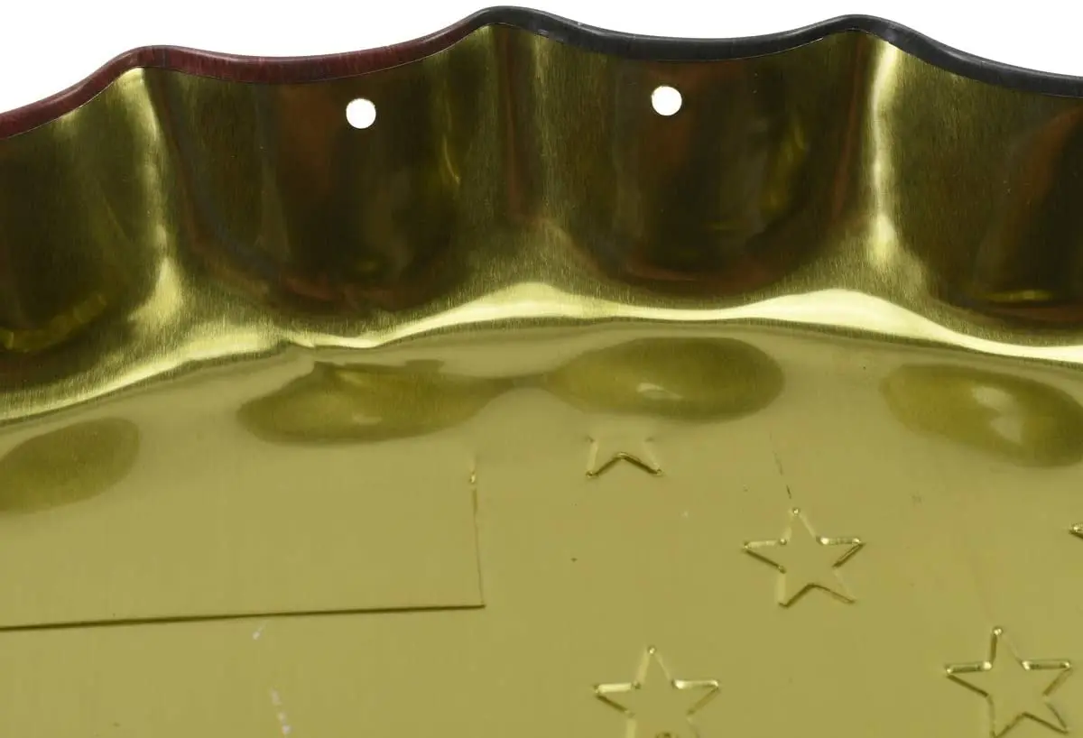 TG LLC жестяной металлический флаг США крышка для бутылки кнопка купол знак гараж