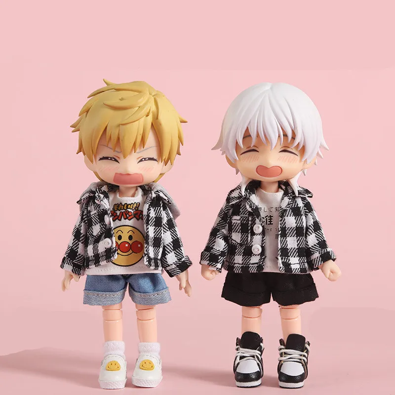 Одежда для куклы в масштабе 1:12 модная куртка свитшот OB11 Obitsu 11 Молли 1/12 аксессуары