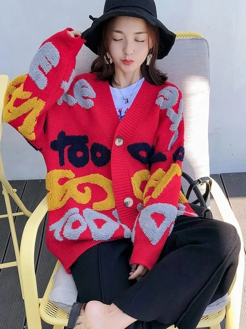 Женская куртка с буквенным принтом Zogaa повседневная хлопковая в Корейском стиле