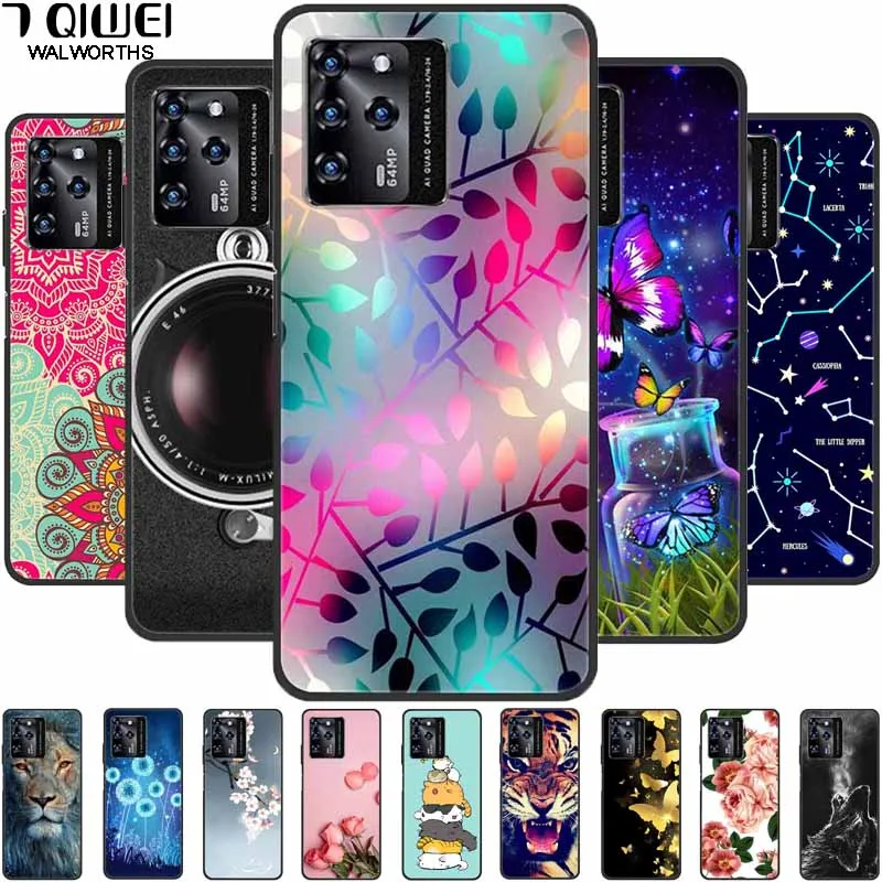 

Phone Case For ZTE Blade V30 Cover 9030 Silicone Soft Fashion Back Cases for ZTE Blade V 30 BladeV30 Funda TPU Coque for ZTE V30