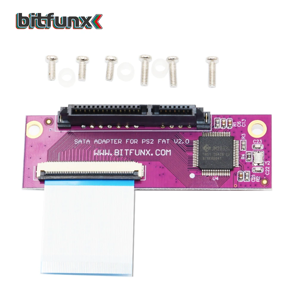 Bitfunx SATA адаптер Порт комплекты для PS2 IDE жесткие диски Сетевой адаптер